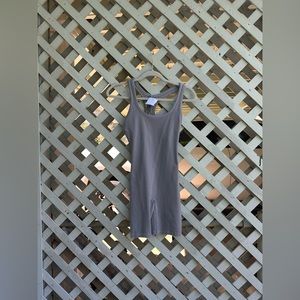 SKIMS Gray Sleeveless Jumpsuit Versatile Casual Wear